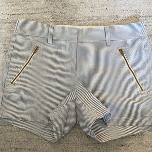 J Crew Seersucker Shorts